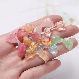Lazo de Mariposa Acrílico Pequeño, Accesorios de Joyería DIY para Abalorios - Product Image 4