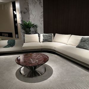 Italië Reflex <span class=keywords><strong>Ferrari</strong></span> Luxe Italiaanse Stof Sectionele Bankstel Elegant Boog Ontwerp Cabriolet Voor Grote Appartementen Villa Hotels - Product Image 5