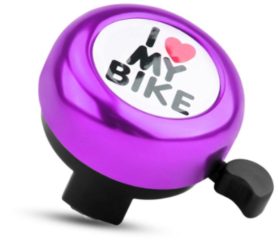 Лучшая цена, велосипедный гудок I Love My Bike, Аксессуары для велосипеда, чистый звук, разные цвета