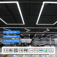 Fabricant d'éclairage All Stars Lighting, éclairage commercial et industriel sur mesure, éclairage suspendu pour bureau, lumière linéaire LED en aluminium