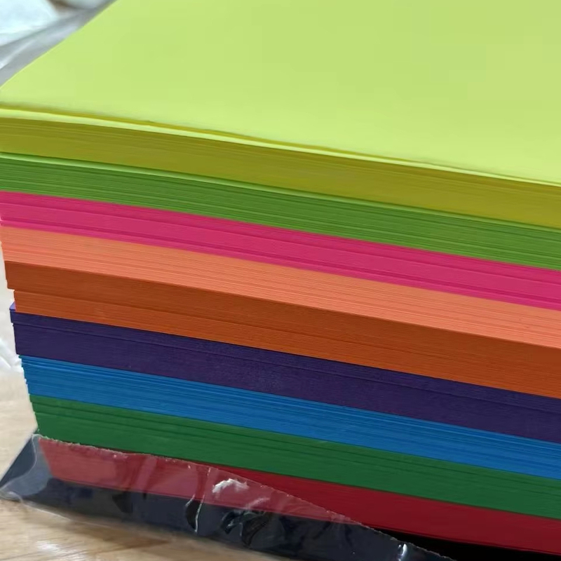 Decorative Printed Origami Construction Colored Paper
