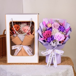 Bouquet di Rose Eterne Preservate 2026 |   Regalo Romantico Fatto a Mano di Lunga Durata <span class=keywords><strong>per</strong></span> <span class=keywords><strong>Lei</strong></span> |   Bomboniera <span class=keywords><strong>per</strong></span> <span class=keywords><strong>San</strong></span> <span class=keywords><strong>Valentino</strong></span> e Festa della Mamma - Product Image 5