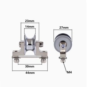 ลูกล้อเครื่องจักรกลึงแบบม้วน 500 ชิ้น ชุบโครเมียม ขนาด 27*14 สำหรับเหล็กสปริงโบว์ - Product Image 1