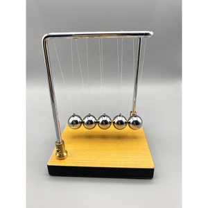 2022 nuovi ornamenti giocattolo in metallo per ufficio giocattolo con decorazione a sfera dell'equilibrio della culla <span class=keywords><strong>di</strong></span> <span class=keywords><strong>Newton</strong></span> più venduti - Product Image 6