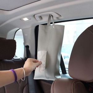 Fashion Box - Estuche Colgante Duradero de Piel Sintética y Portapañuelos Impermeable para Accesorios de Coche - Product Image 4