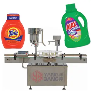 YB-XG Automatic Capping Machine Plastic Bottle Spray Laundry Detergent Bottle Duckbill Capping Machine Cosmetic Sealing Machine