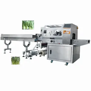 Best Selling Semi Automatic Carrot Pillow Packaging Machine For Farm Produce Fair