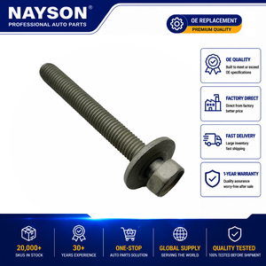 06102430AA สลักเกลียวหัวหกเหลี่ยมขนาด 95 มม. M12x1.75x95.00 พร้อมแหวนรองทรงกรวยสำหรับรถจี๊ป ดอดจ์ แรม ไครสเลอร์ 300 ปี 2009-2024 - Product Image 1