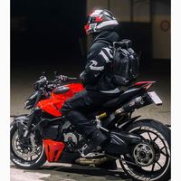 Sac à dos étanche 35L à coutures soudées, en toile PVC500D à grain de carbone, avec fermeture Roll Top et système MOLLE, pour camping, moto et équipement étanche