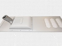 Lampu Jalan Tenaga Surya All-in-One GH-LKGS untuk Proyek Penerangan Surya Publik Panel MONO Pengontrol MPPT Baterai LiFePO4 Buatan Sendiri