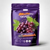 Bolsa de Embalaje para Pistachos al por Mayor, Personalizada OEM, de Plástico Mylar con Cierre Hermético, a Prueba de Humedad, de Grado Alimenticio, con Ventana Esmerilada