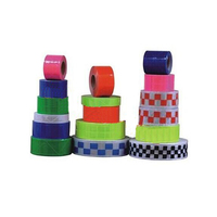 Bande réfléchissante PVC à carreaux haute visibilité de 5 cm pour vêtements de sécurité, pantalons et uniformes