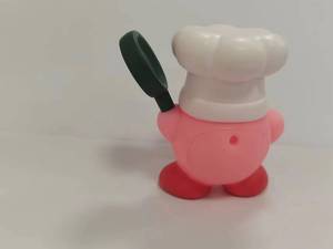 Figuras de Acción Personalizadas de PVC, Chef <span class=keywords><strong>Kirby</strong></span> con Corona, Mini Figuras de Vinilo de Anime, Juguetes de Colección - Product Image 3
