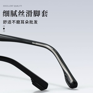 Monture de lunettes demi-cerclées Mirror One Factory 8094, taille moyenne, protection contre la lumière bleue, lunettes optiques pour hommes et étudiants - Product Image 3