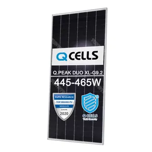 Kiti Solaire Qcells Hanwha Q hücre Pin Qcell 340W Mono güneş Pv 360 yarım hücre 350 Watt 300W 350 W paneli 360W W Perc 365