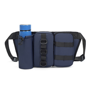 Wholesale Lightweight Waterproof Outdoor Sports Belt Fanny Pack Men Designer Waist <b>Bag</b> with <b>Bottle</b> Holder - Product Image 3