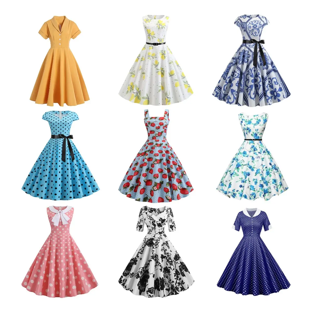 Wholesale Factory Price Fashion Women Summer Slim Chiffon Sleeveless Casual Dress