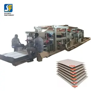 Used for paper board making machine made paper box material