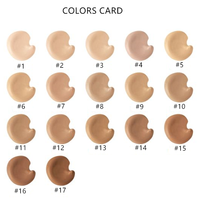 Fond de teint de haute qualité Couverture complète Fond de teint sans huile imperméable Correcteur liquide de maquillage