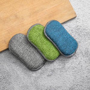 Esponja de Limpieza Eficaz para Eliminar Manchas, Esponja de Microfibra Resistente a Manchas y Olores para Fregar Sartenes Antiadherentes - Product Image 3