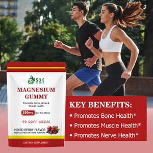 Hot Sale Magnesium Gummy with Magnesium Promotes Nerve Bone Muscle Health Promotes Bone and Muscle Health Gummies - Product Image 5