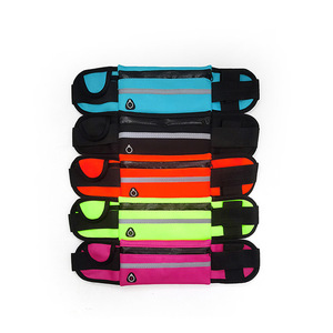 Running Phone Waist Bag Waterproof Ultra Thin Multi Functional Sports Belt Unisex Outdoor Jogging Gear Solid Color - Product Image 5
