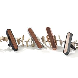 Diffuseur d'aromathérapie solide de luxe en alliage d'aluminium, imprimé au laser sur mesure, magnétique, pour voiture, longue durée, vente chaude - Product Image 4