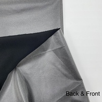 Nouveauté 2024 : Tissu polyester gris haute visibilité, 100 % rétro-réfléchissant, imperméable et résistant aux déchirures pour vêtements d'extérieur et accessoires auto pour filles