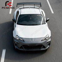 Pare-chocs avant FRP pour Toyota GT86 Subaru BRZ 2013-2015, style V, accessoires extérieurs de voiture