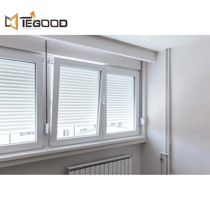 Le fabricant professionnel produit des fenêtres inclinables et tournantes en aluminium de style européen pour la maison