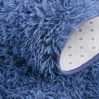 Tapis à poils longs en peluche pour salon, tapis shaggy moelleux pour chambre d'enfant