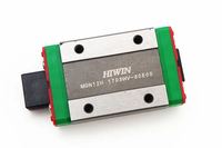 Rail de guidage linéaire MGN5 HIWIN à haute performance, avec roulement en acier et engrenage, pour actionneur de fabrication d'impression 3D, certifié ISO9001:2000