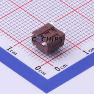 TSW063G50-250K Tactile Switch SMD Switch Single Pole Single Throw Round Button 2.5N Vertical Mount - Product Image 2