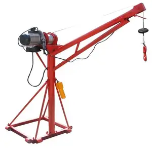 Davit Crane, 1100 lbs, drahtlose Fernbedienung 12V 360 Swivel Electric für LKW, Kran