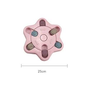 ของเล่นปริศนาสำหรับสัตว์เลี้ยงเพิ่มไอคิวให้อาหารสุนัขแมวฝึกเล่นเกมแบบโต้ตอบช้า - Product Image 6