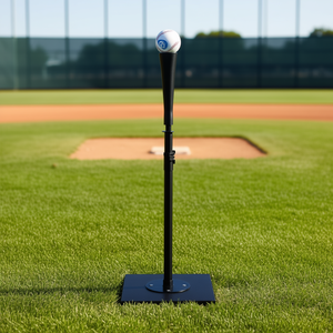 Sp35629 Tee de frappe de baseball réglable de 36 pouces, équipement d'entraînement robuste pour adultes, en métal noir - Product Image 2