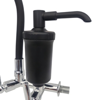 Robinet de cuisine universel flexible avec filtre à eau intégré, mitigeur de lavabo mural en plastique avec purificateur pour l'Amérique du Sud