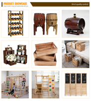 Borde de Madera Carbonizada Duradero para Jardín, Decoración de Cercas de Madera, Borde para Paisajismo, Barrera para Macizos de Flores, Jardín, Césped, Caminos y Árboles