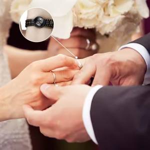 पुनः प्रयोज्य समायोज्य संयुक्त राज्य आकार की अंगूठी आकार शासक मापने उपकरण हमें 1-17 प्लास्टिक रिंग सिजर फिंगर गेज - Product Image 6