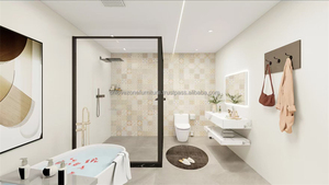 Juego de Muebles de Dormitorio Completo para Hotel Moderno de 3 Estrellas, Económico, al por Mayor, con Base de Cama de Madera, Cabecera, Mesitas de Noche, Mueble para TV y Armario - Product Image 5