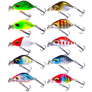 เหยื่อปลอมแบบ Crankbait ขนาด 3.8 ซม. น้ำหนัก 3.3 กรัม เหยื่อตกปลาแบบ Wobbler - Product Image 1