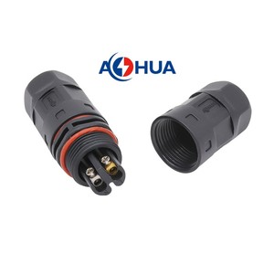 Đèn ngoài trời điện đầu ra Cáp kết nối M20 lắp ráp vượt qua thông qua không thấm nước cắm 2pin L kết nối 20A AC kết nối - Product Image 1