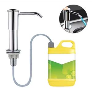 Distributeur de <span class=keywords><strong>savon</strong></span> de cuisine à pression manuelle pour éviers, lave-<span class=keywords><strong>vaisselle</strong></span> et bacs à légumes, flacon de détergent <span class=keywords><strong>liquide</strong></span> - Product Image 1