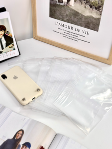 Sac refermable antistatique extra épais, étui de téléphone en plastique anti-poussière, emballage refermable, pochette en polyéthylène - Product Image 2