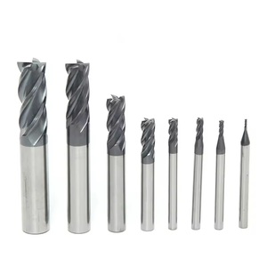 55HRC Solid Carbide 4 Flutes <strong>End</strong> <strong>Mill</strong> for CNC Milling | High Precision Milling Cutter - Product Image 2
