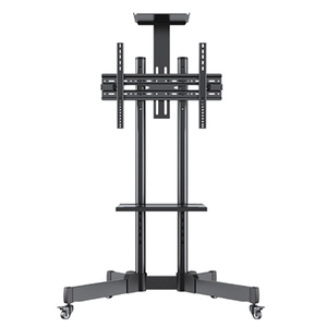 非常に人気のある調節可能なフルモーションTVスタンドTVカートホイール付き32〜70インチ最大50kg TV画面 - Product Image 5