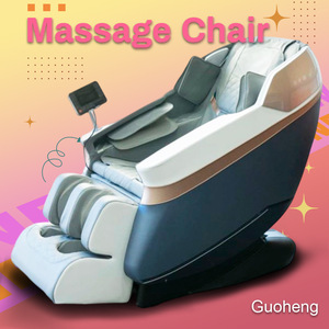 Fauteuil de massage électrique inclinable pour tout le corps avec commande LCD, design sans rail, pour usage domestique - Product Image 4