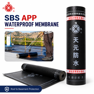 Membrana <span class=keywords><strong>Impermeabilizzante</strong></span> Autoadesiva per Tetti in Calcestruzzo, Modificata con Polimeri, Rinforzata con Poliestere, Elastomero SBS - Product Image 3