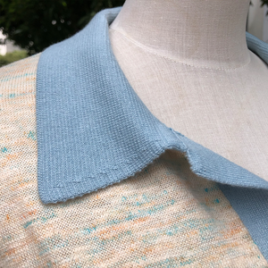 Nuevo estilo italiano verano 10% Lino 40% acrílico 50% algodón <span class=keywords><strong>Falx</strong></span> vestido para mujeres y niñas - Product Image 6