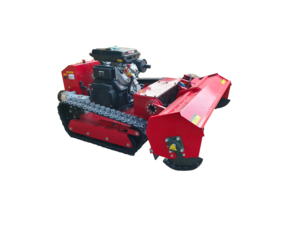 1200mm Industrial DIY 4-Stroke Diesel-Powered Remote Control <b>Mulcher</b> Flail Mower-Crawler Design for Steep Slopes Dense - Product Image 5